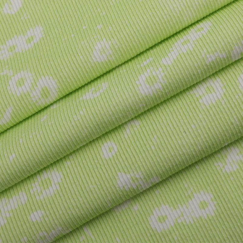 40s JC + 30D Đan sườn 2x2 Spandex mạ toàn bộ
